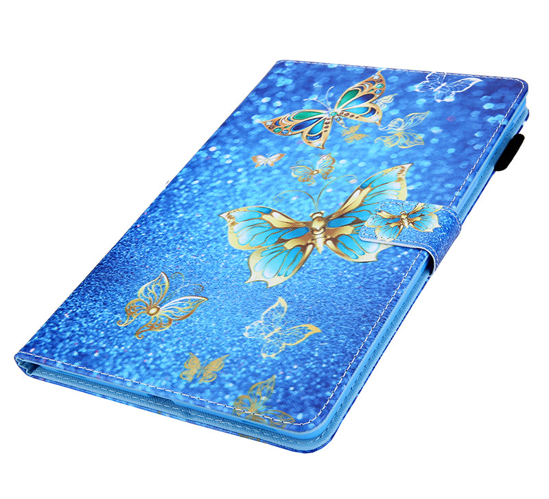 Pattern Printing Multi-angle Stand Leather Card Slot Tablet Case for iPad Air (2020)/Air (2022)/Pro 11-inch (2020)(2018)