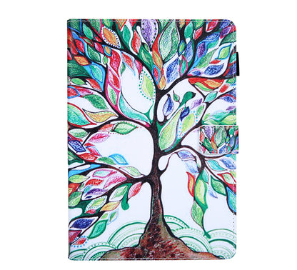 Pattern Printing Multi-angle Stand Leather Card Slot Tablet Case for iPad Air (2020)/Air (2022)/Pro 11-inch (2020)(2018)