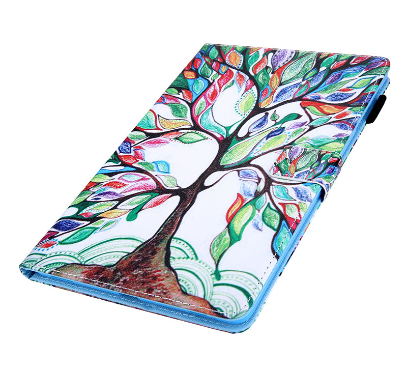 Pattern Printing Multi-angle Stand Leather Card Slot Tablet Case for iPad Air (2020)/Air (2022)/Pro 11-inch (2020)(2018)