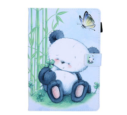 Pattern Printing Multi-angle Stand Leather Card Slot Tablet Case for iPad Air (2020)/Air (2022)/Pro 11-inch (2020)(2018)