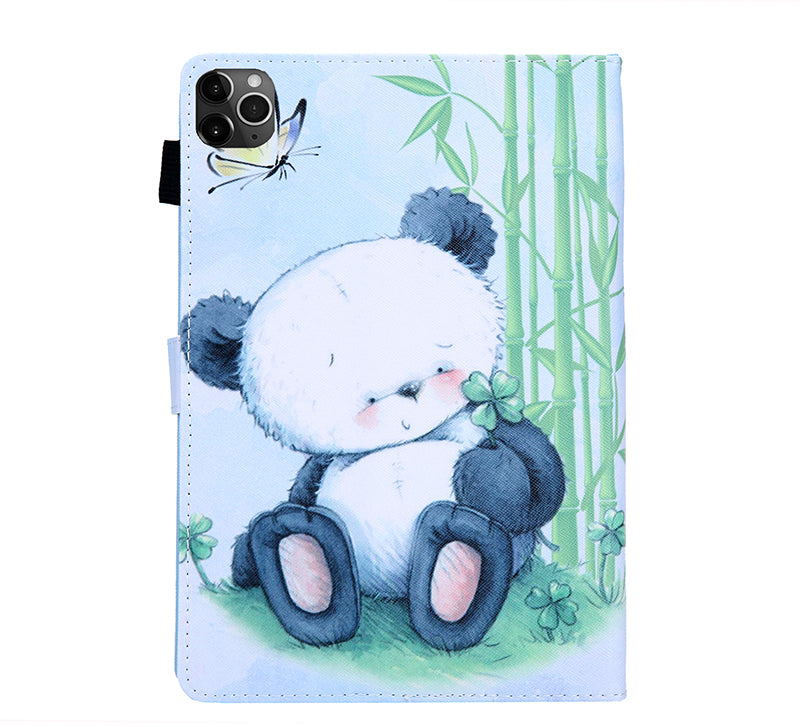 Pattern Printing Multi-angle Stand Leather Card Slot Tablet Case for iPad Air (2020)/Air (2022)/Pro 11-inch (2020)(2018)