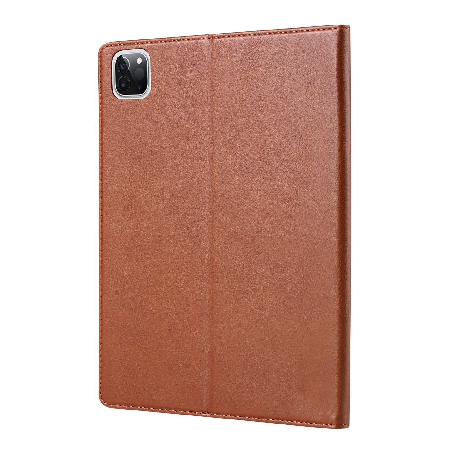 Auto-absorbed PU Leather Wallet Stand Tablet Case with Pen Slot for iPad Pro 11-inch (2020)/(2018)