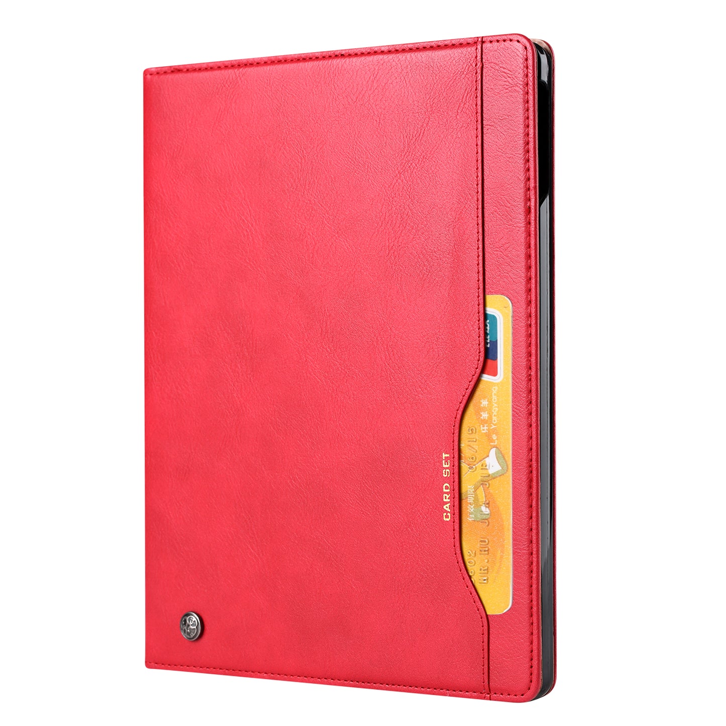 Auto-absorbed PU Leather Wallet Stand Tablet Case with Pen Slot for iPad Pro 11-inch (2020)/(2018)