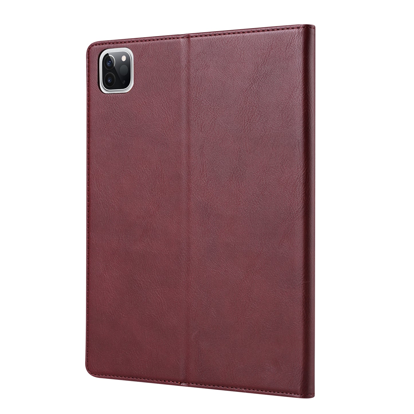 Auto-absorbed PU Leather Wallet Stand Tablet Case with Pen Slot for iPad Pro 11-inch (2020)/(2018)