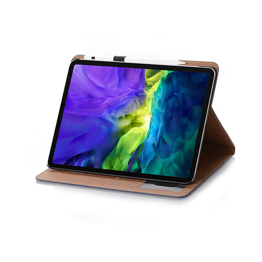 Auto Wake & Sleep Stand PU Leather Tablet Case with Card Holder for iPad Pro 11-inch (2020)/(2018)