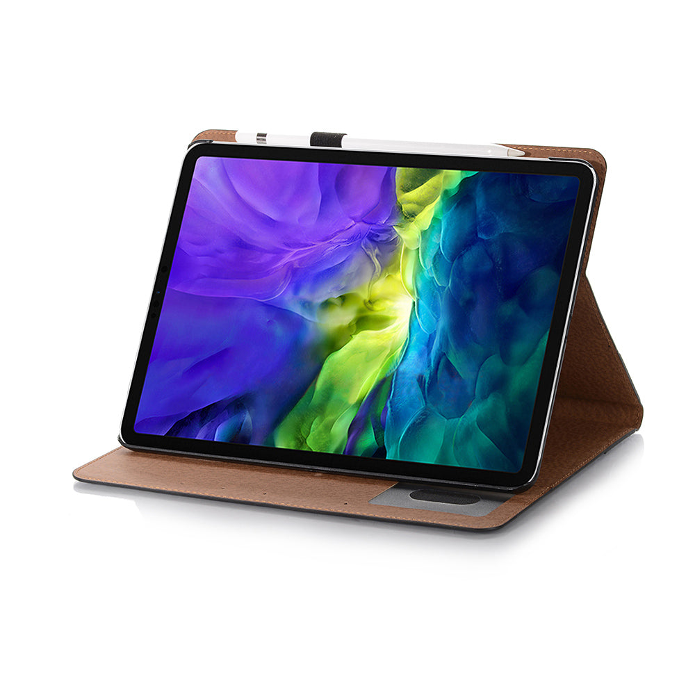 Auto Wake & Sleep Stand PU Leather Tablet Case with Card Holder for iPad Pro 11-inch (2020)/(2018)