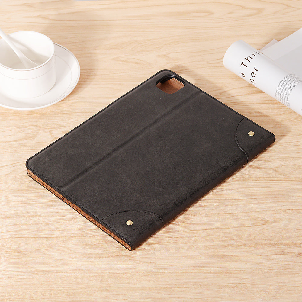 Auto Wake & Sleep Stand PU Leather Tablet Case with Card Holder for iPad Pro 11-inch (2020)/(2018)