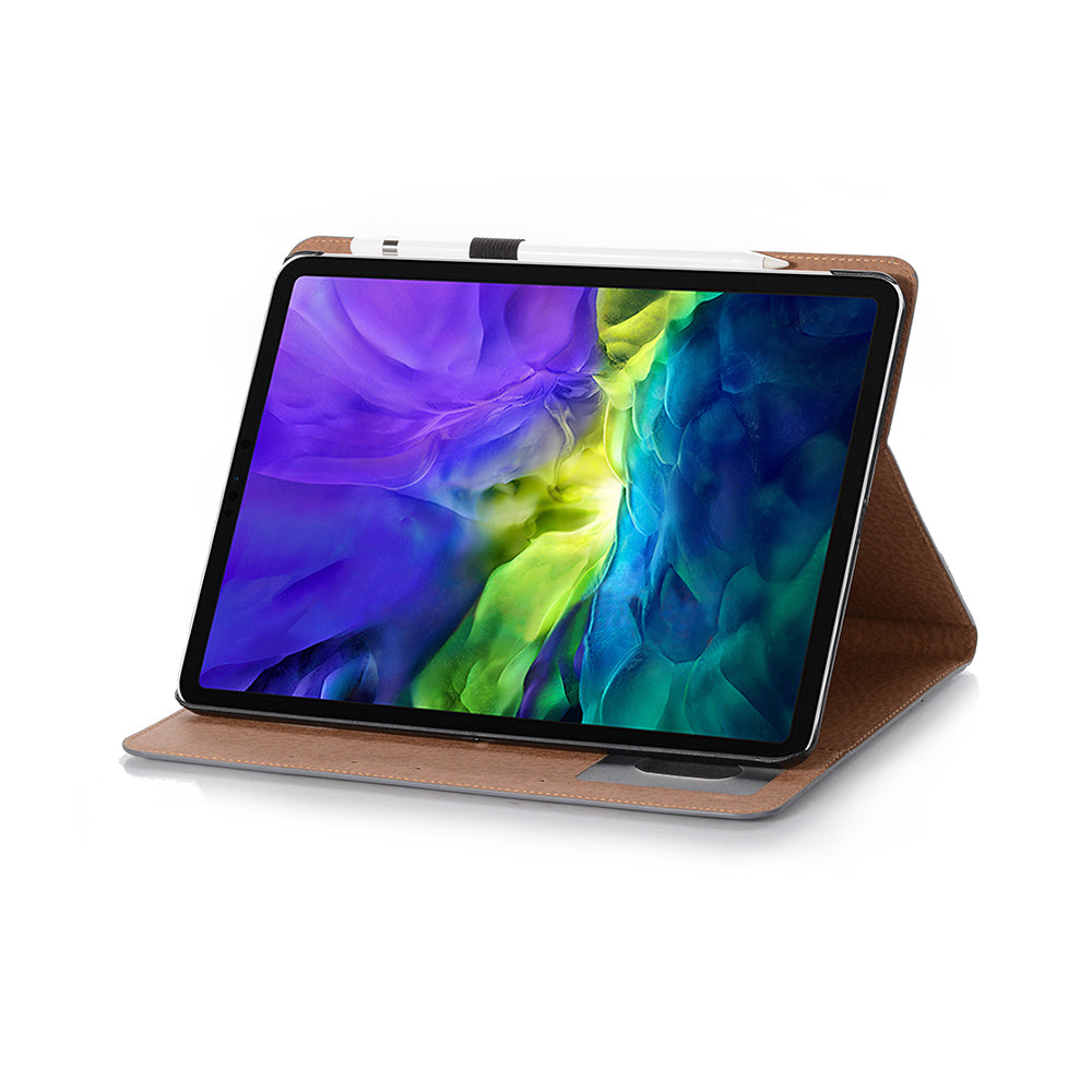 Auto Wake & Sleep Stand PU Leather Tablet Case with Card Holder for iPad Pro 11-inch (2020)/(2018)