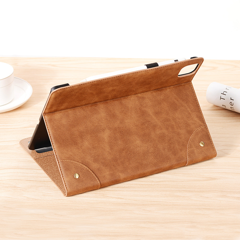 Auto Wake & Sleep Stand PU Leather Tablet Case with Card Holder for iPad Pro 11-inch (2020)/(2018)