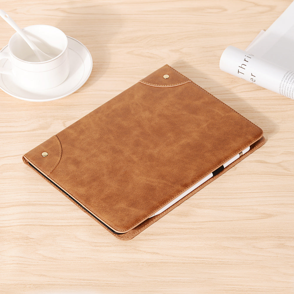 Auto Wake & Sleep Stand PU Leather Tablet Case with Card Holder for iPad Pro 11-inch (2020)/(2018)