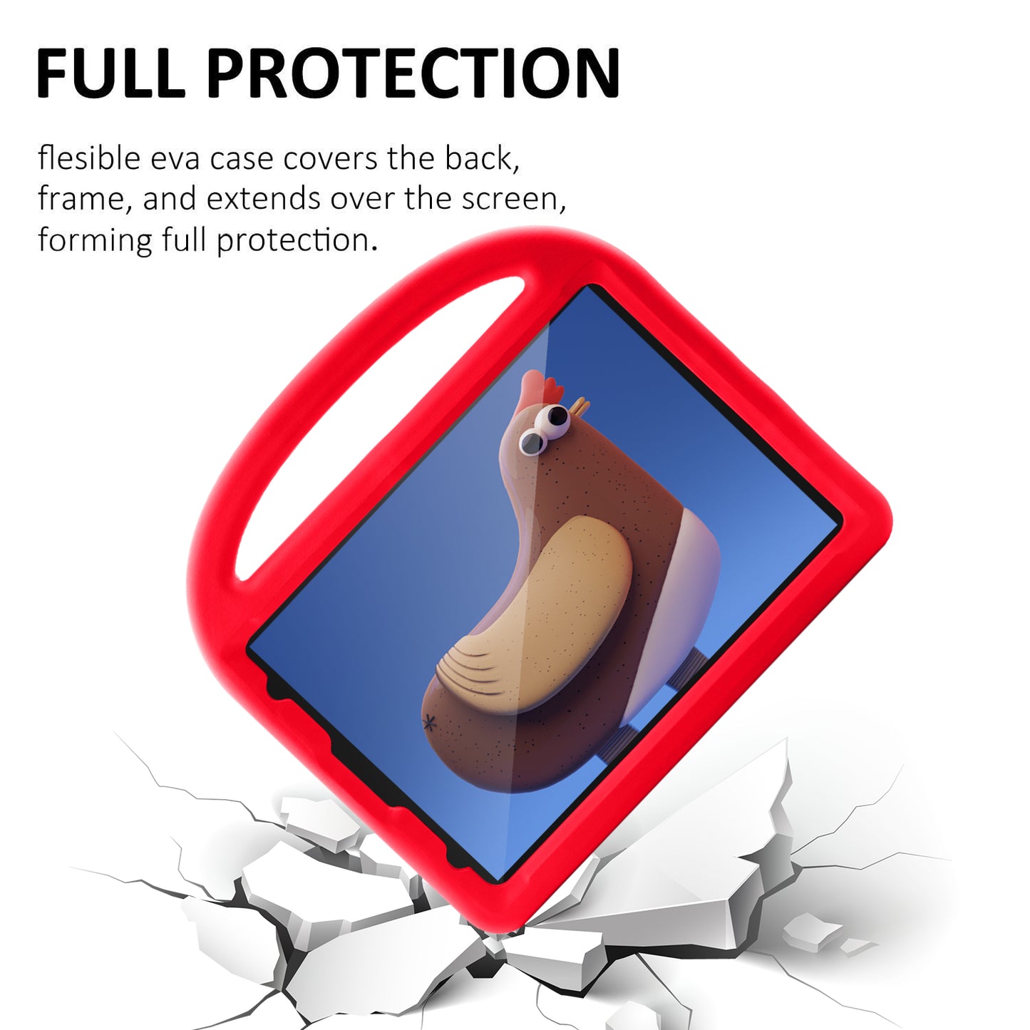 Sparrow Style Shockproof Kickstand EVA Table Case for iPad Air (2020)/Air (2022)/Pro 11-inch (2021)(2020)(2018)