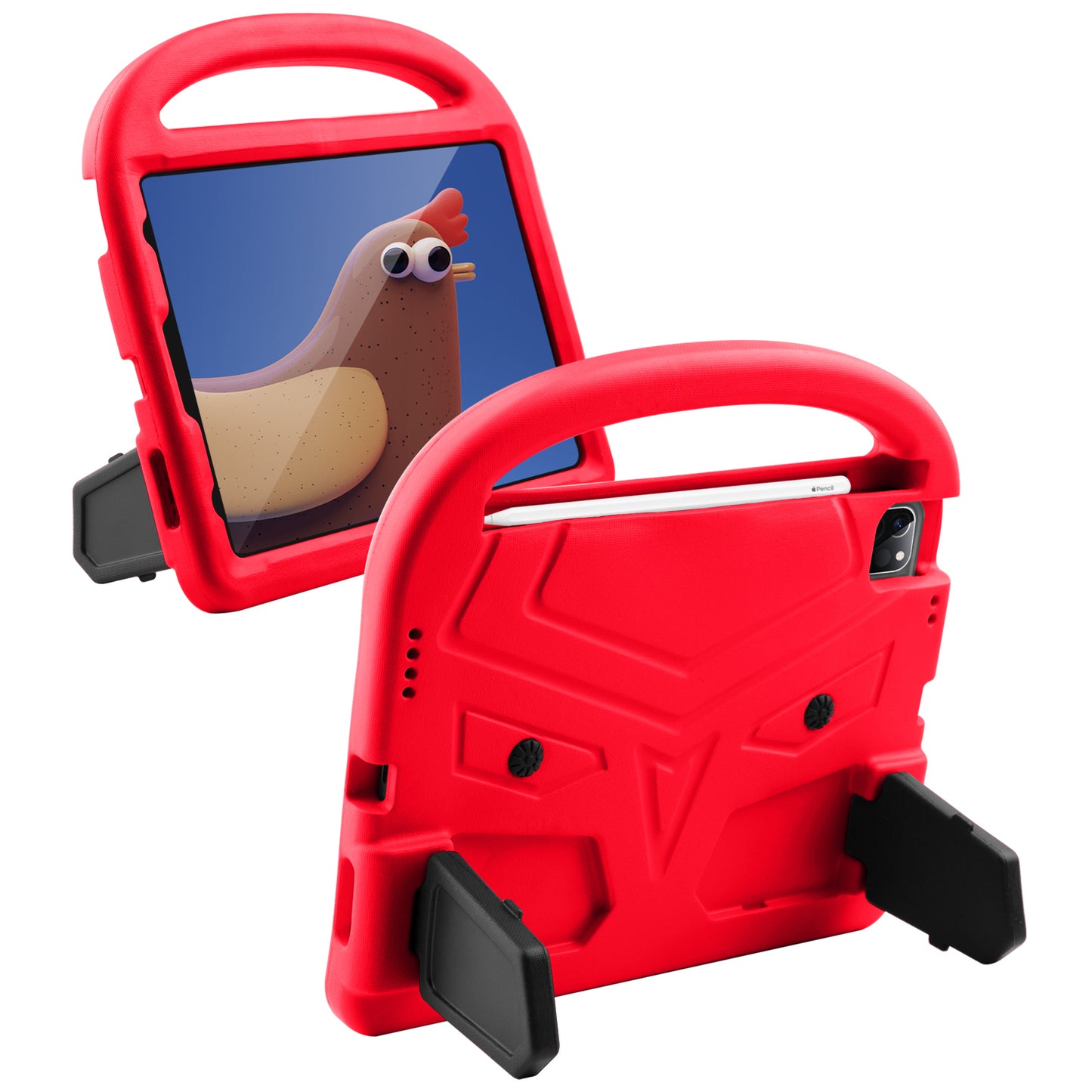 Sparrow Style Shockproof Kickstand EVA Table Case for iPad Air (2020)/Air (2022)/Pro 11-inch (2021)(2020)(2018)