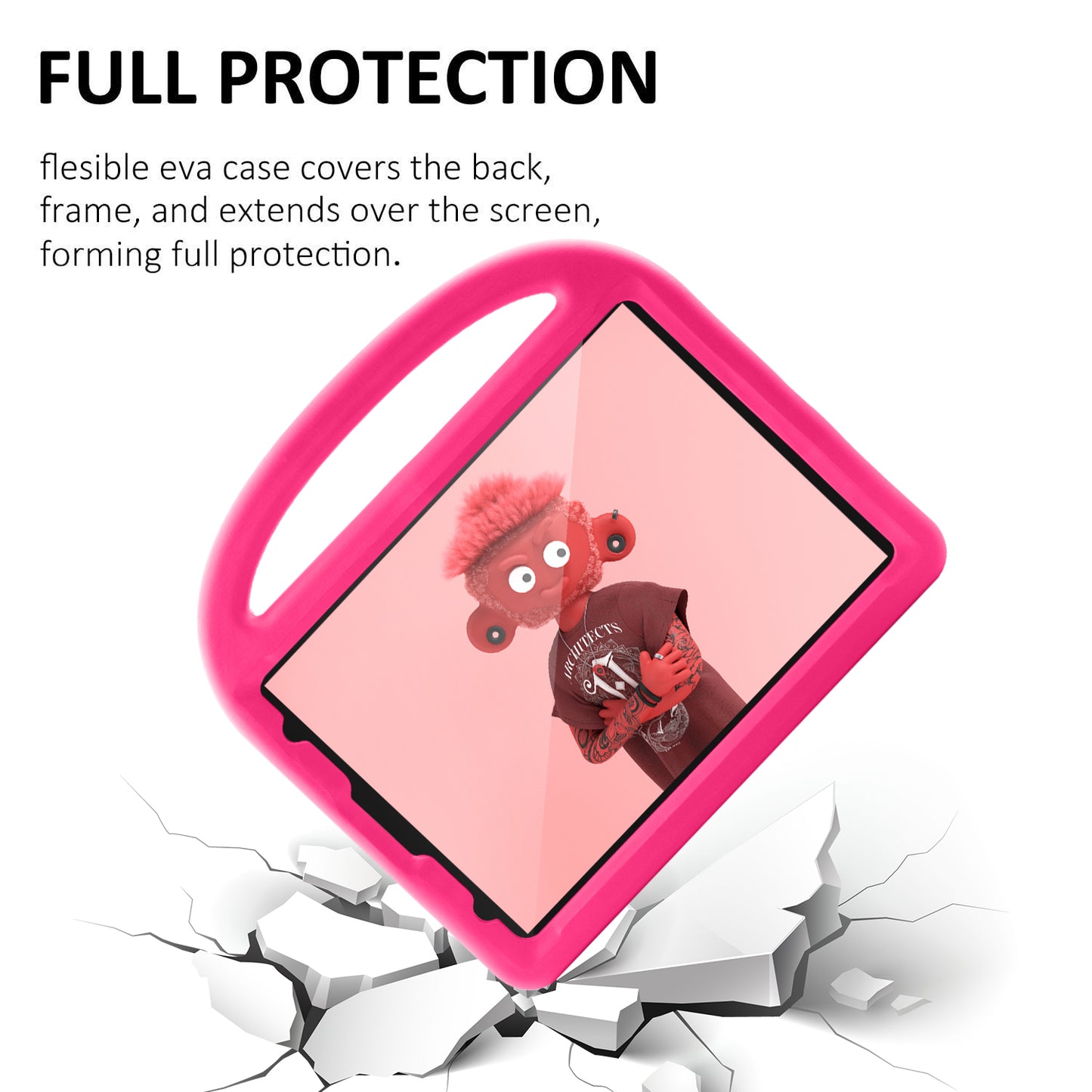Sparrow Style Shockproof Kickstand EVA Table Case for iPad Air (2020)/Air (2022)/Pro 11-inch (2021)(2020)(2018)