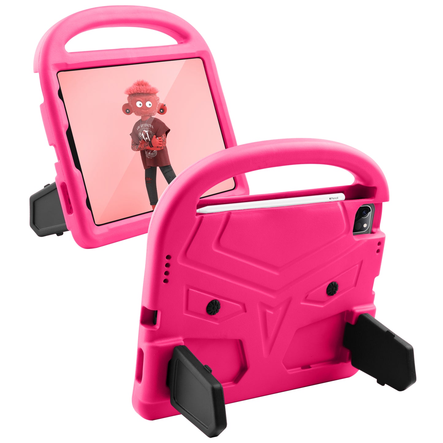 Sparrow Style Shockproof Kickstand EVA Table Case for iPad Air (2020)/Air (2022)/Pro 11-inch (2021)(2020)(2018)