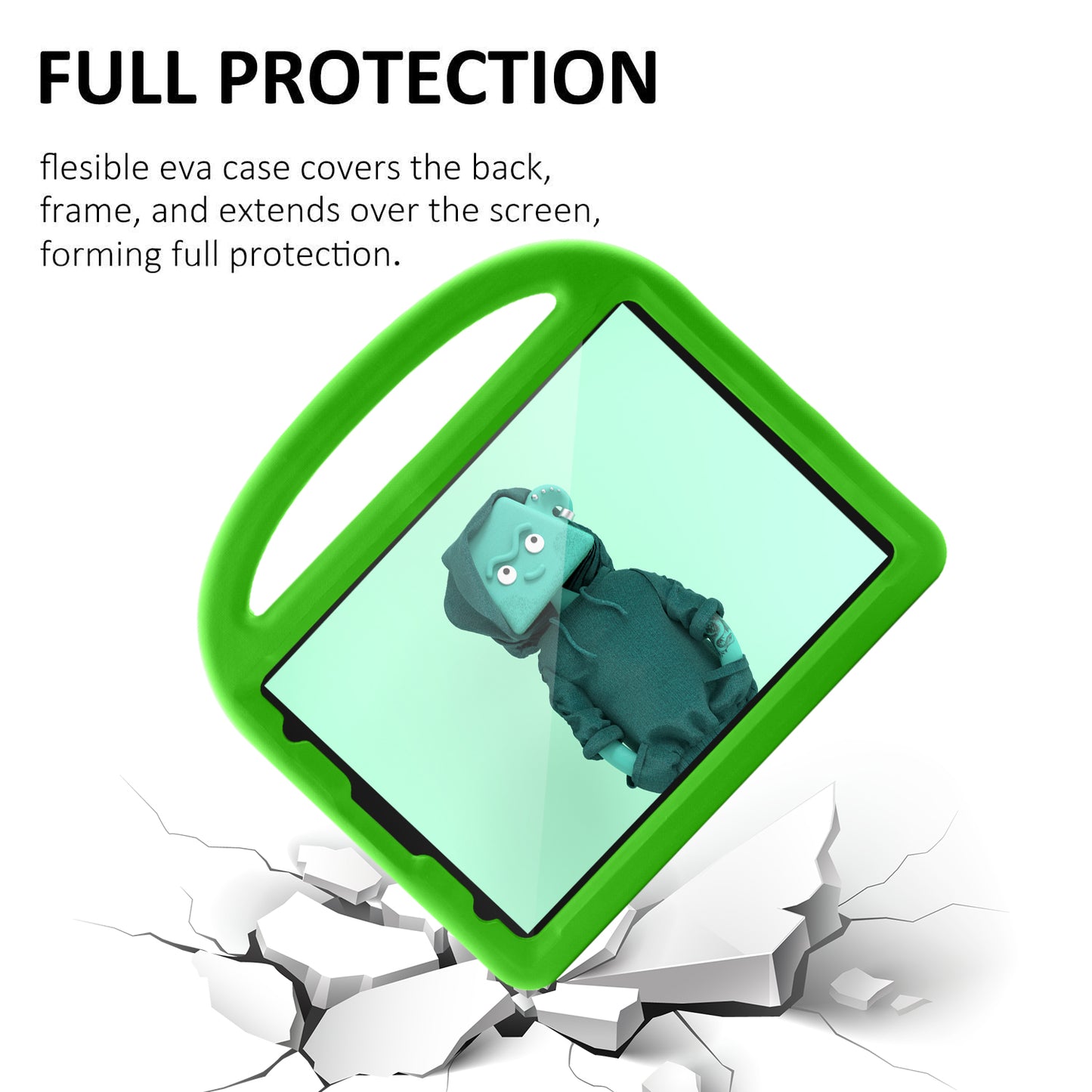 Sparrow Style Shockproof Kickstand EVA Table Case for iPad Air (2020)/Air (2022)/Pro 11-inch (2021)(2020)(2018)