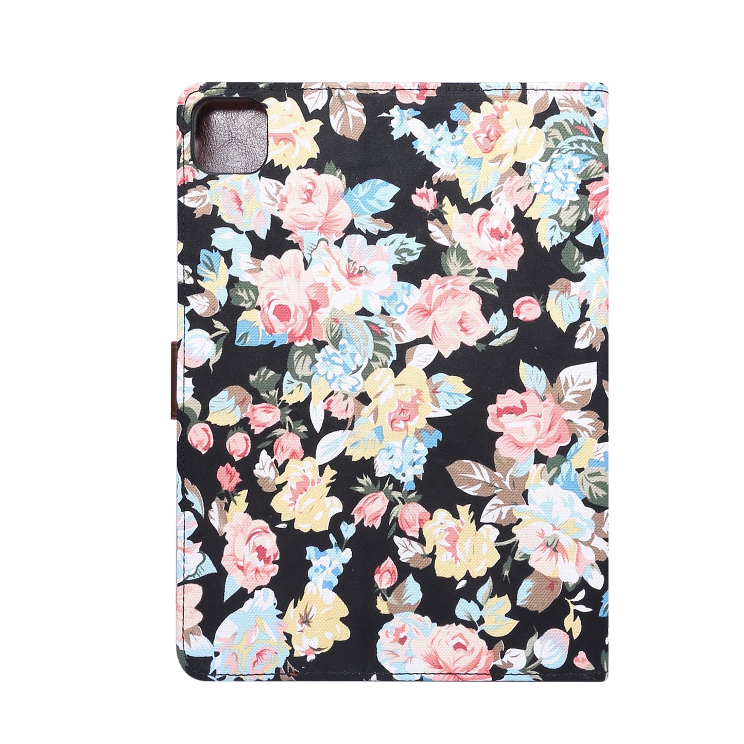 Flower Cloth Skin PU Leather Case for iPad Pro 11-inch (2020) (2018)