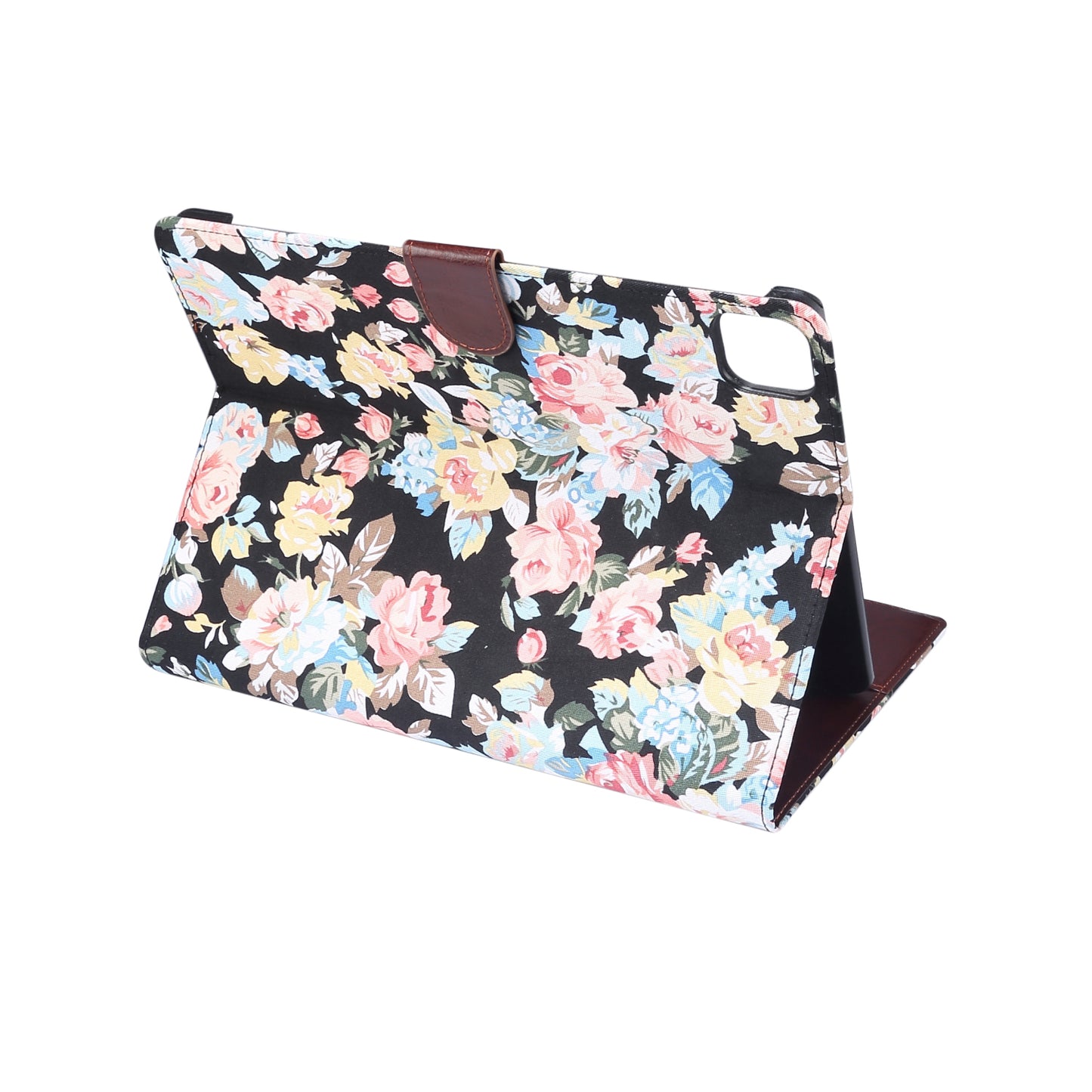 Flower Cloth Skin PU Leather Case for iPad Pro 11-inch (2020) (2018)