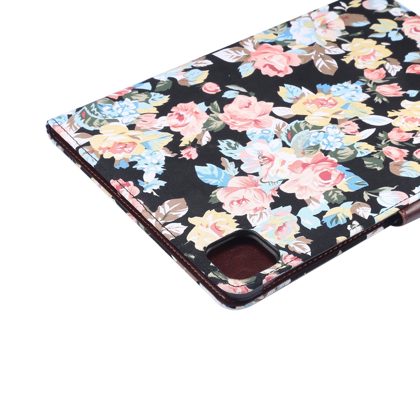 Flower Cloth Skin PU Leather Case for iPad Pro 11-inch (2020) (2018)