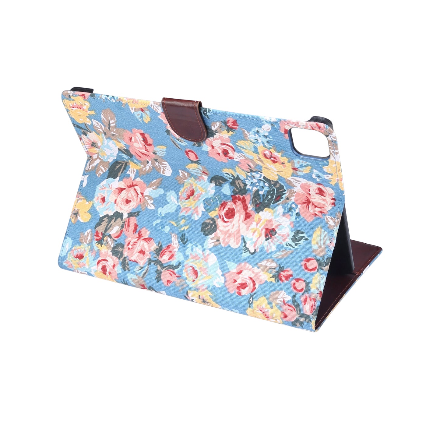 Flower Cloth Skin PU Leather Case for iPad Pro 11-inch (2020) (2018)