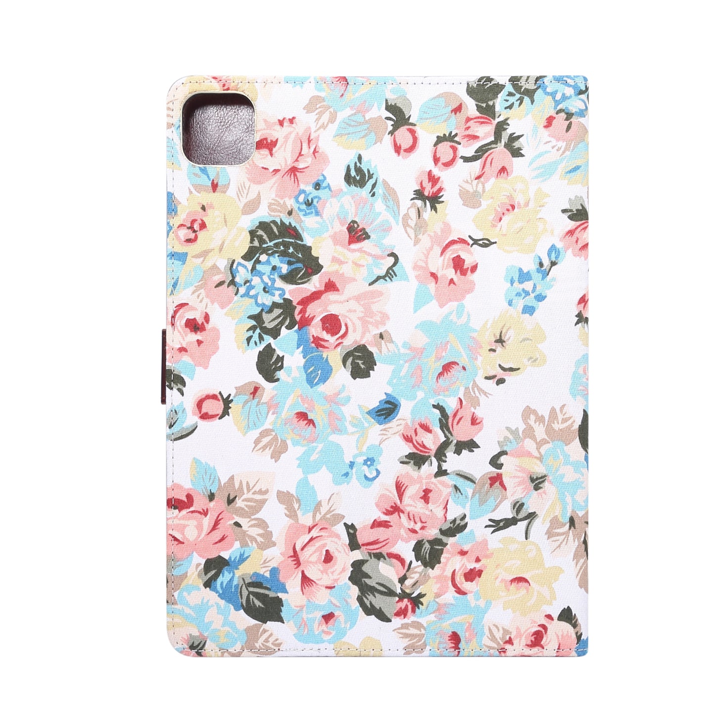 Flower Cloth Skin PU Leather Case for iPad Pro 11-inch (2020) (2018)