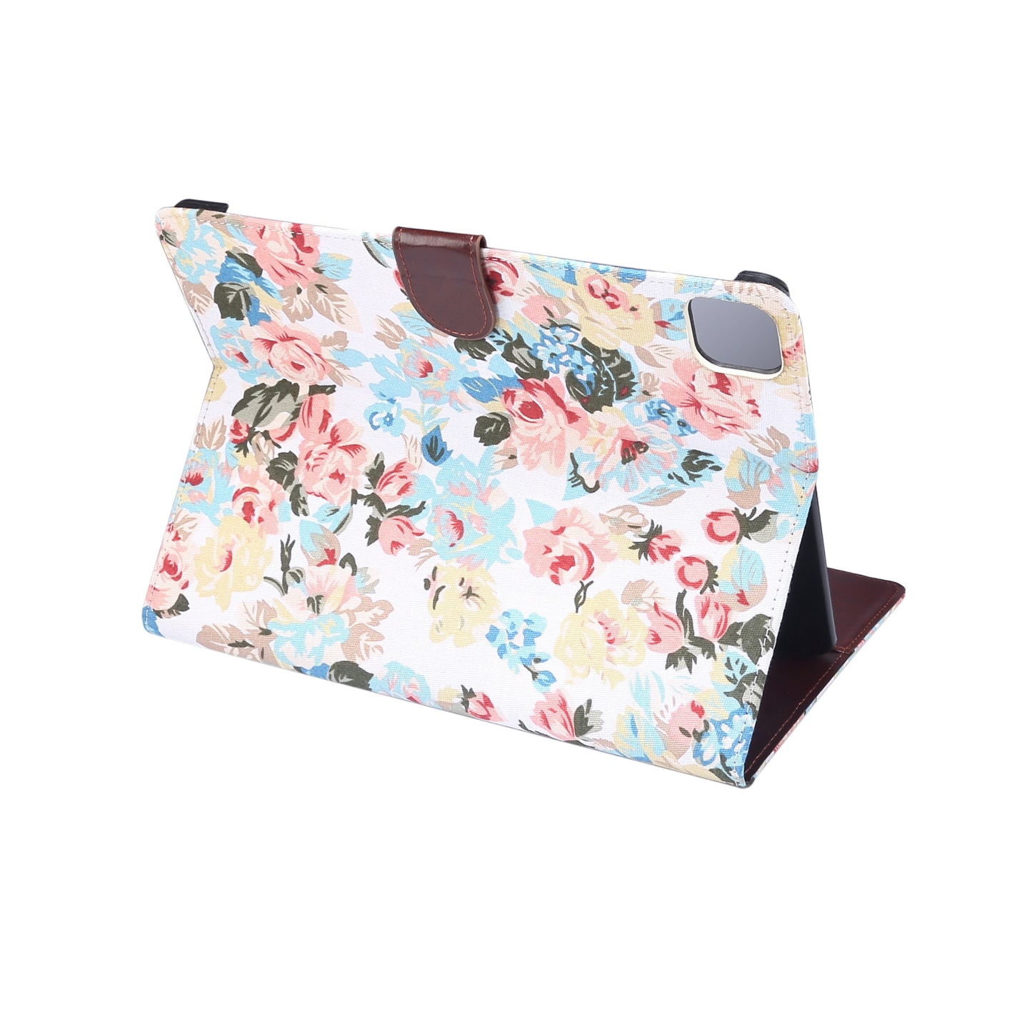 Flower Cloth Skin PU Leather Case for iPad Pro 11-inch (2020) (2018)