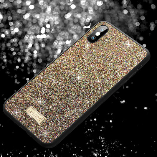 SULADA PU Leather+TPU Phone Case for iPhone XS / X 5.8-inch