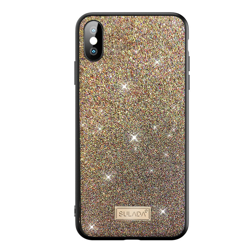 SULADA PU Leather+TPU Phone Case for iPhone XS / X 5.8-inch