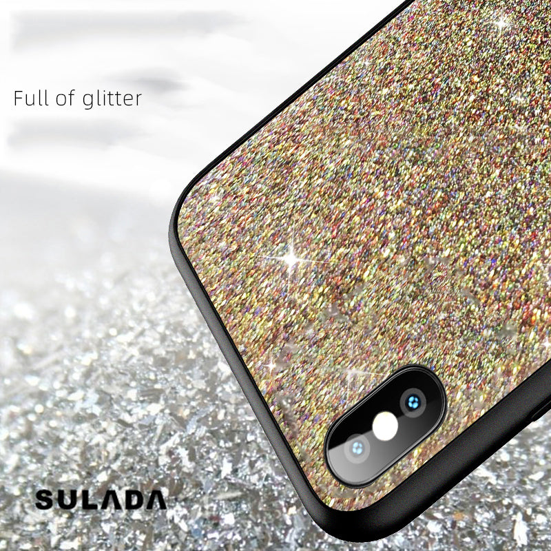 SULADA PU Leather+TPU Phone Case for iPhone XS / X 5.8-inch