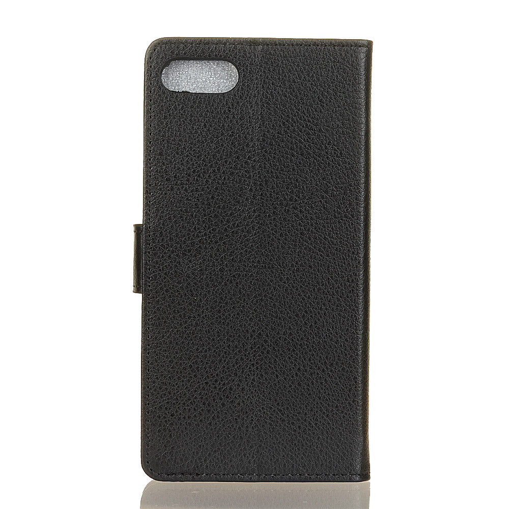 Litchi Skin Classics Wallet Stand Leather Flip Cover for iPhone SE (2020)/SE (2022)/7/8 4.7 inch