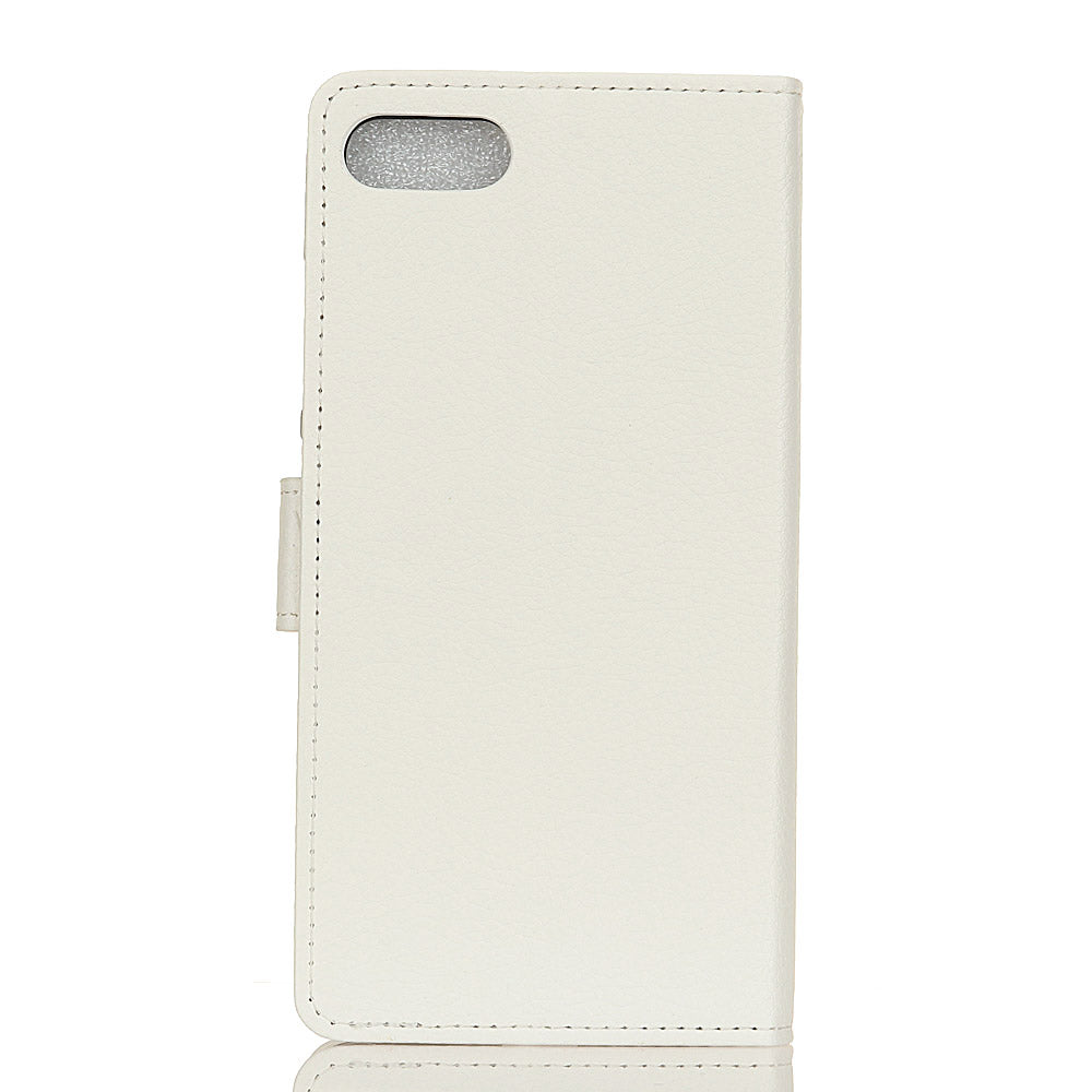 Litchi Skin Classics Wallet Stand Leather Flip Cover for iPhone SE (2020)/SE (2022)/7/8 4.7 inch
