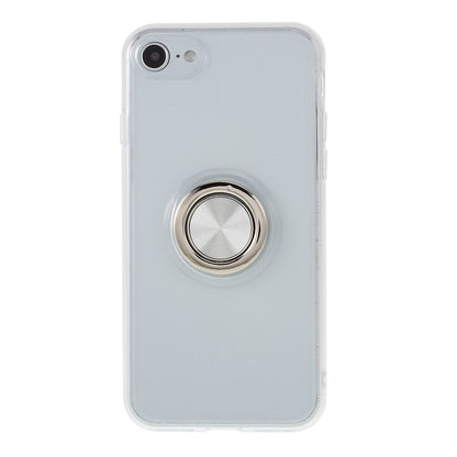 Rotary Metal Finger Ring Kickstand Cover TPU Phone Case for iPhone SE (2020) / SE (2022) / 7 / 8 4.7 inch