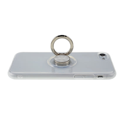 Rotary Metal Finger Ring Kickstand Cover TPU Phone Case for iPhone SE (2020) / SE (2022) / 7 / 8 4.7 inch