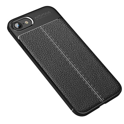 Litchi Texture TPU Cover for iPhone SE (2022)/SE (2020)/8/7