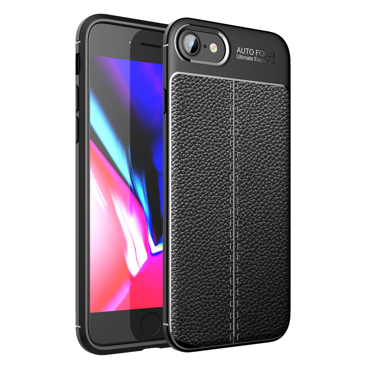 Litchi Texture TPU Cover for iPhone SE (2022)/SE (2020)/8/7