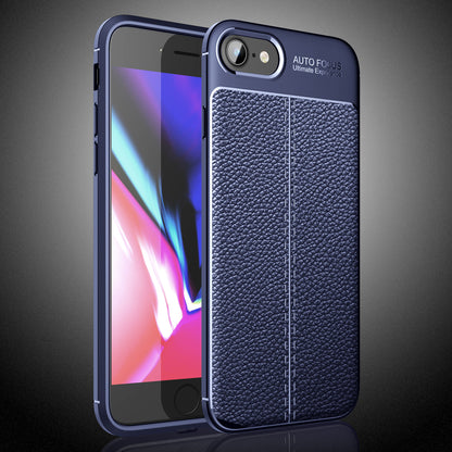 Litchi Texture TPU Cover for iPhone SE (2022)/SE (2020)/8/7