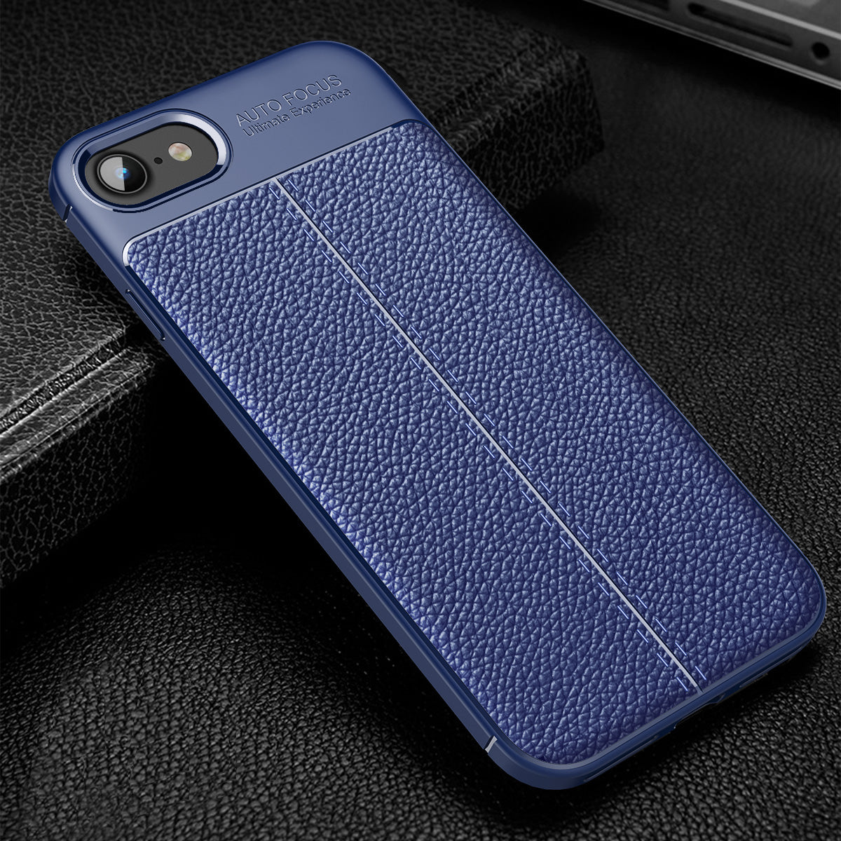 Litchi Texture TPU Cover for iPhone SE (2022)/SE (2020)/8/7