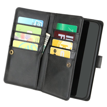 Multiple Card Slots Split Leather Phone Cover Case for iPhone 11 6.1-inch