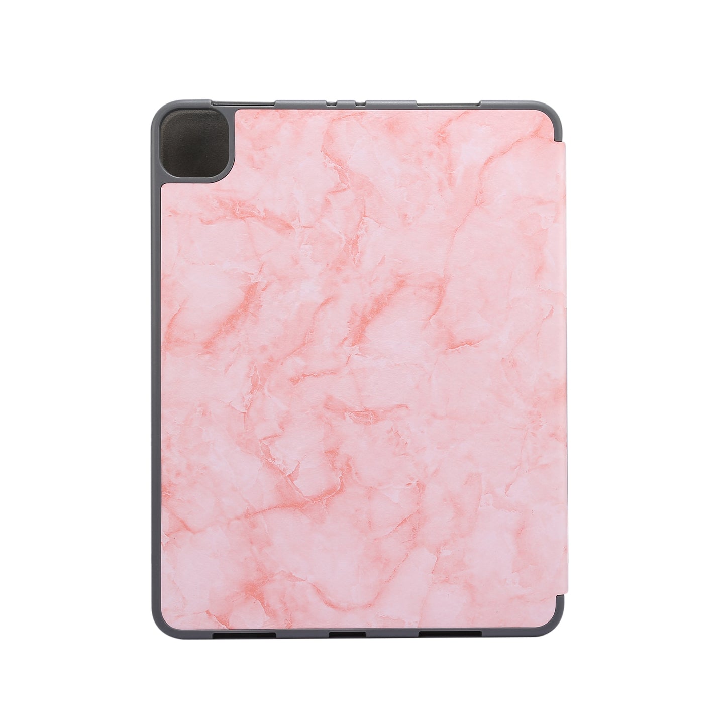 Marble Pattern Tri-fold Stand Smart Leather Case with Pen Slot for iPad Pro 11-inch (2020)/(2018)