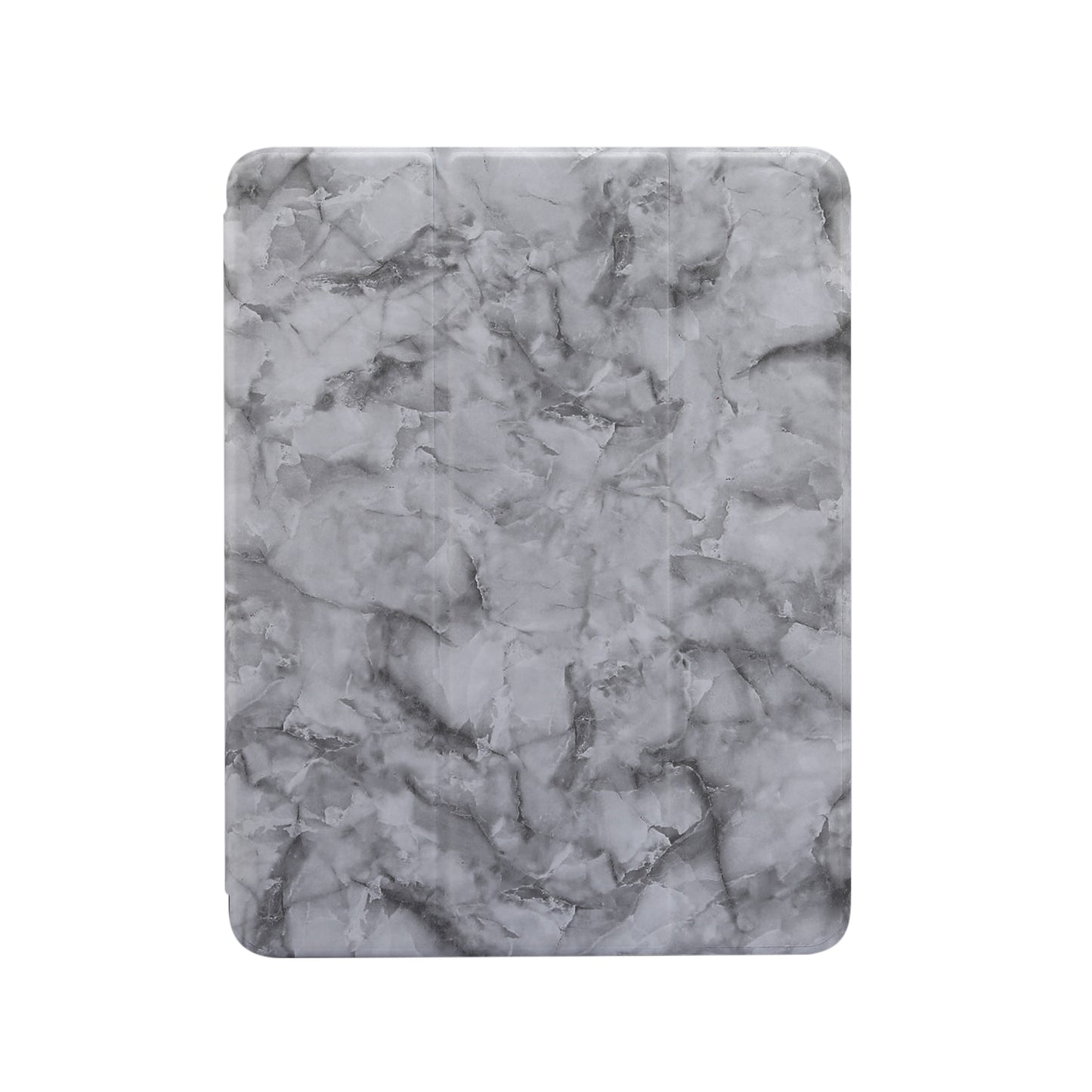 Marble Pattern Tri-fold Stand Smart Leather Case with Pen Slot for iPad Pro 11-inch (2020)/(2018)
