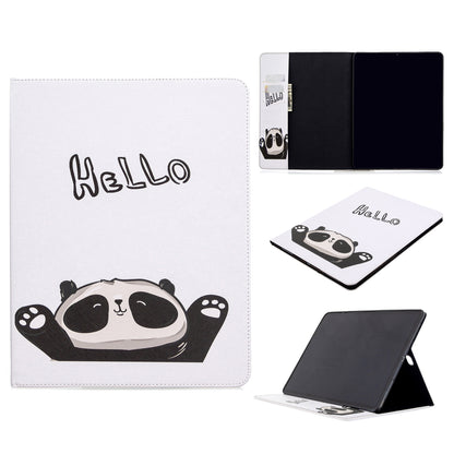 Printing Surface Leather Wallet Stand Case for iPad Pro 12.9-inch (2020)