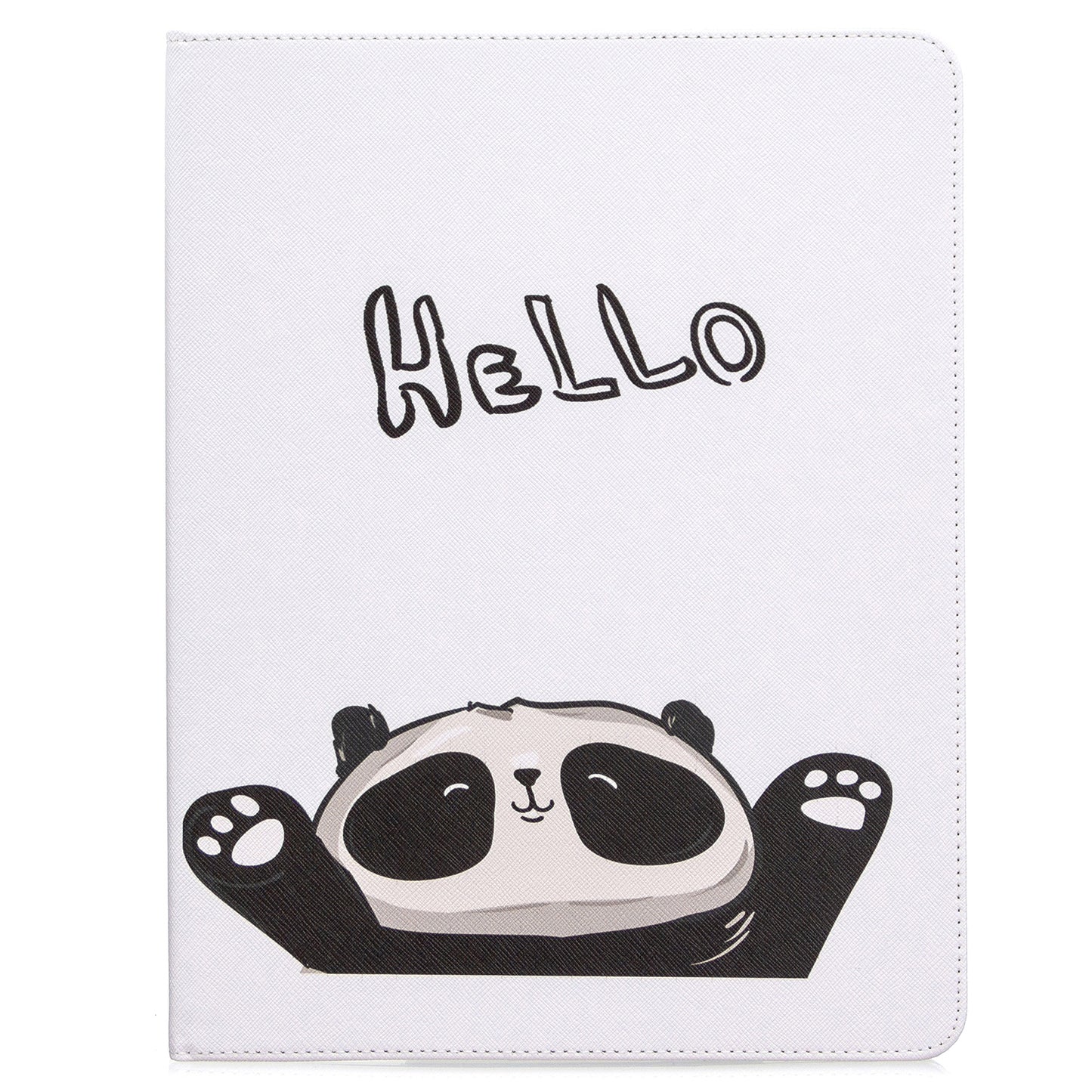 Printing Surface Leather Wallet Stand Case for iPad Pro 12.9-inch (2020)