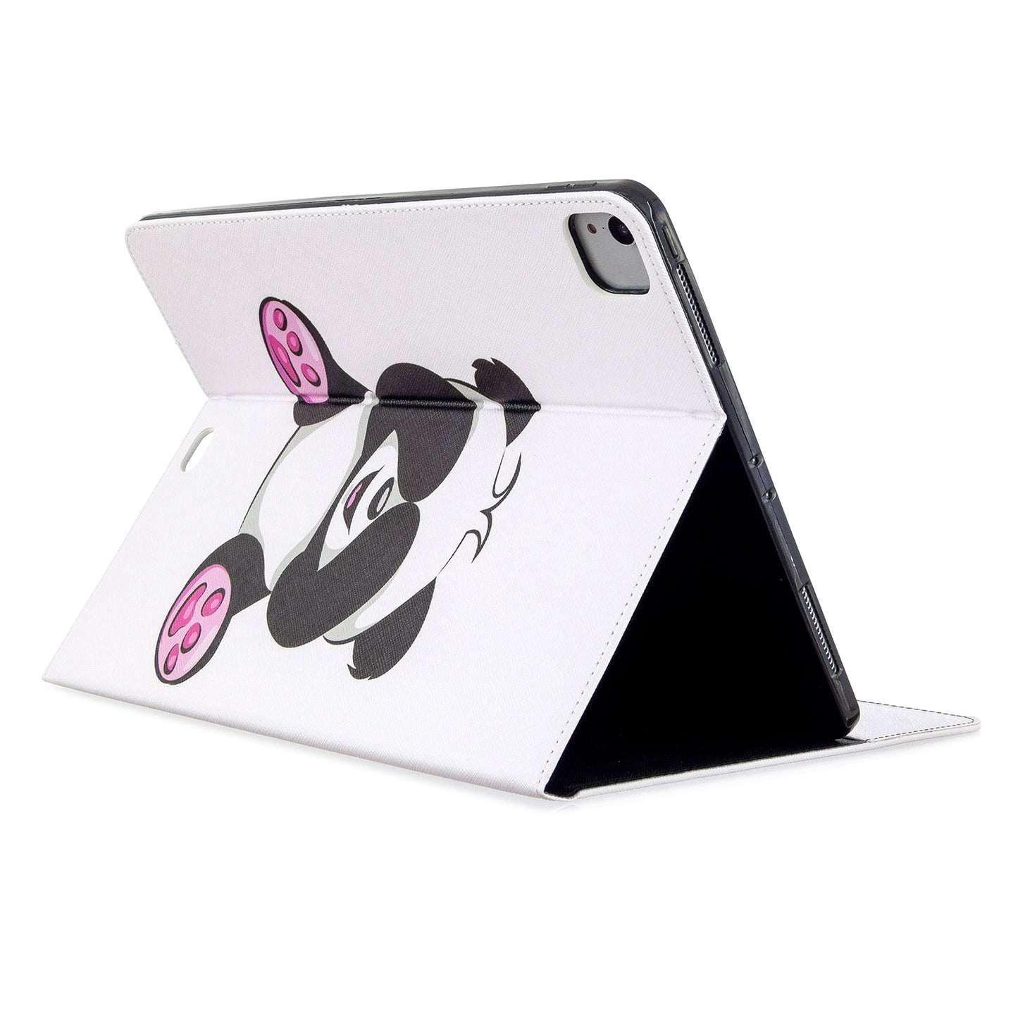 Printing Surface Leather Wallet Stand Case for iPad Pro 12.9-inch (2020)