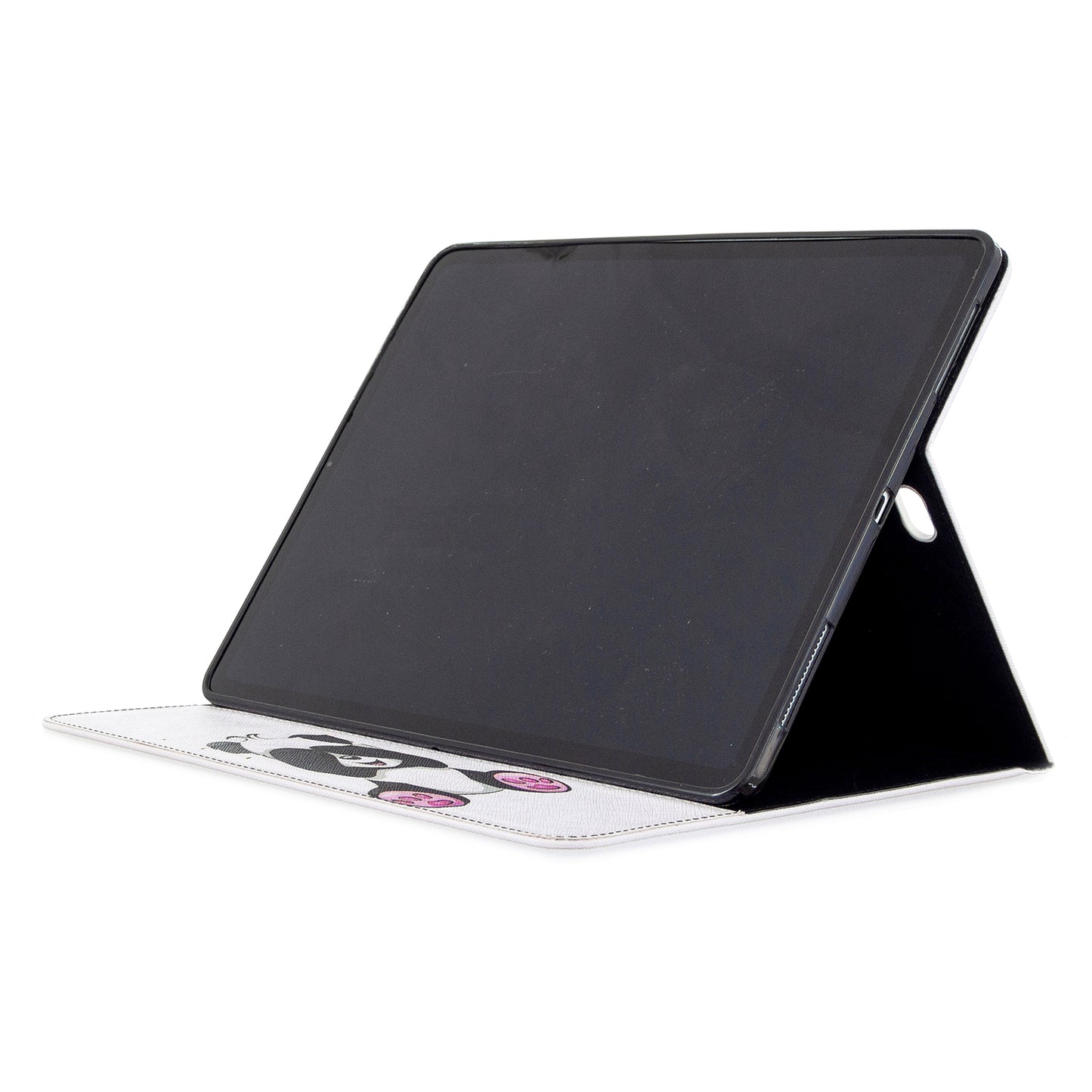 Printing Surface Leather Wallet Stand Case for iPad Pro 12.9-inch (2020)
