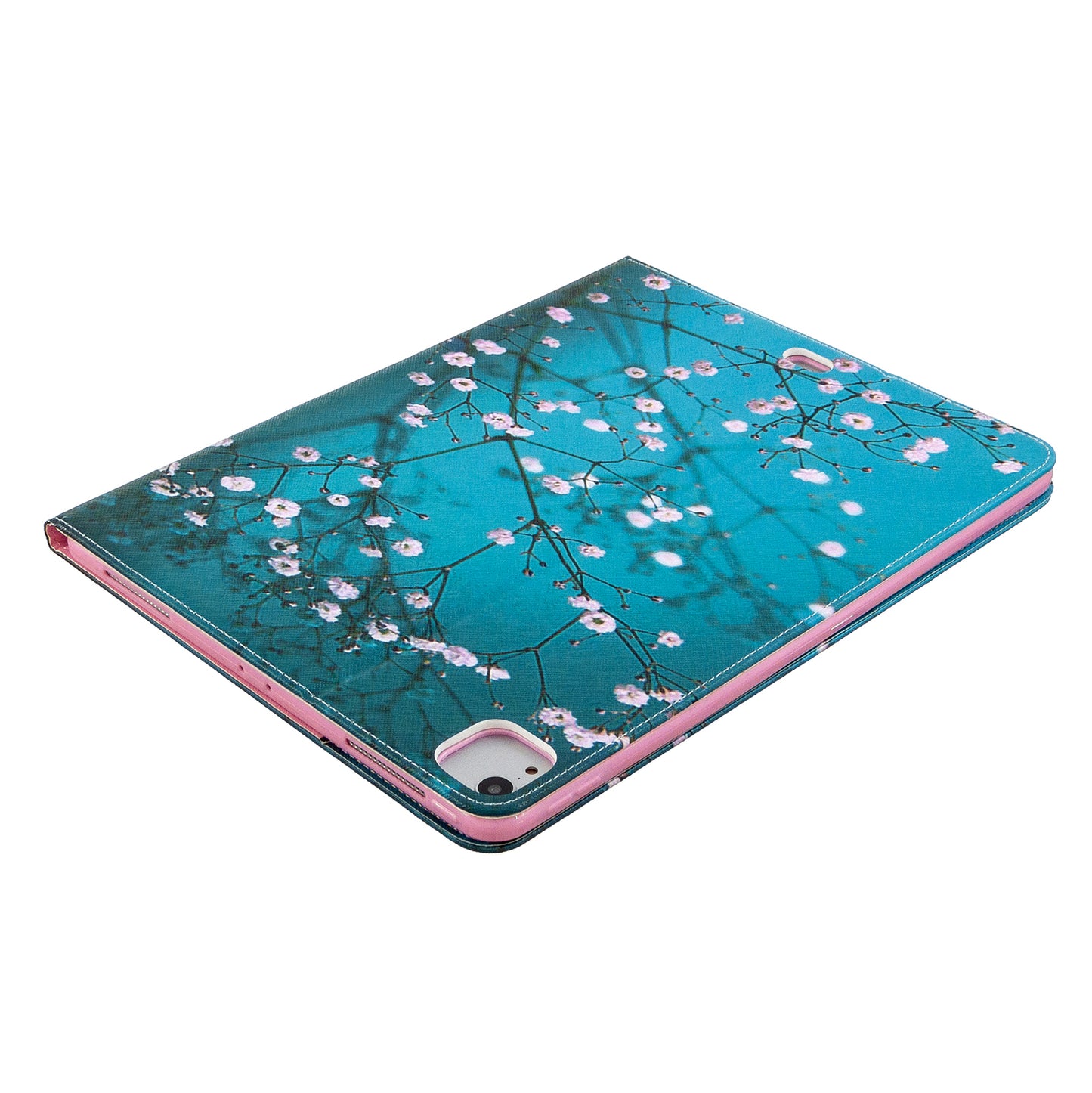 Printing Surface Leather Wallet Stand Case for iPad Pro 12.9-inch (2020)