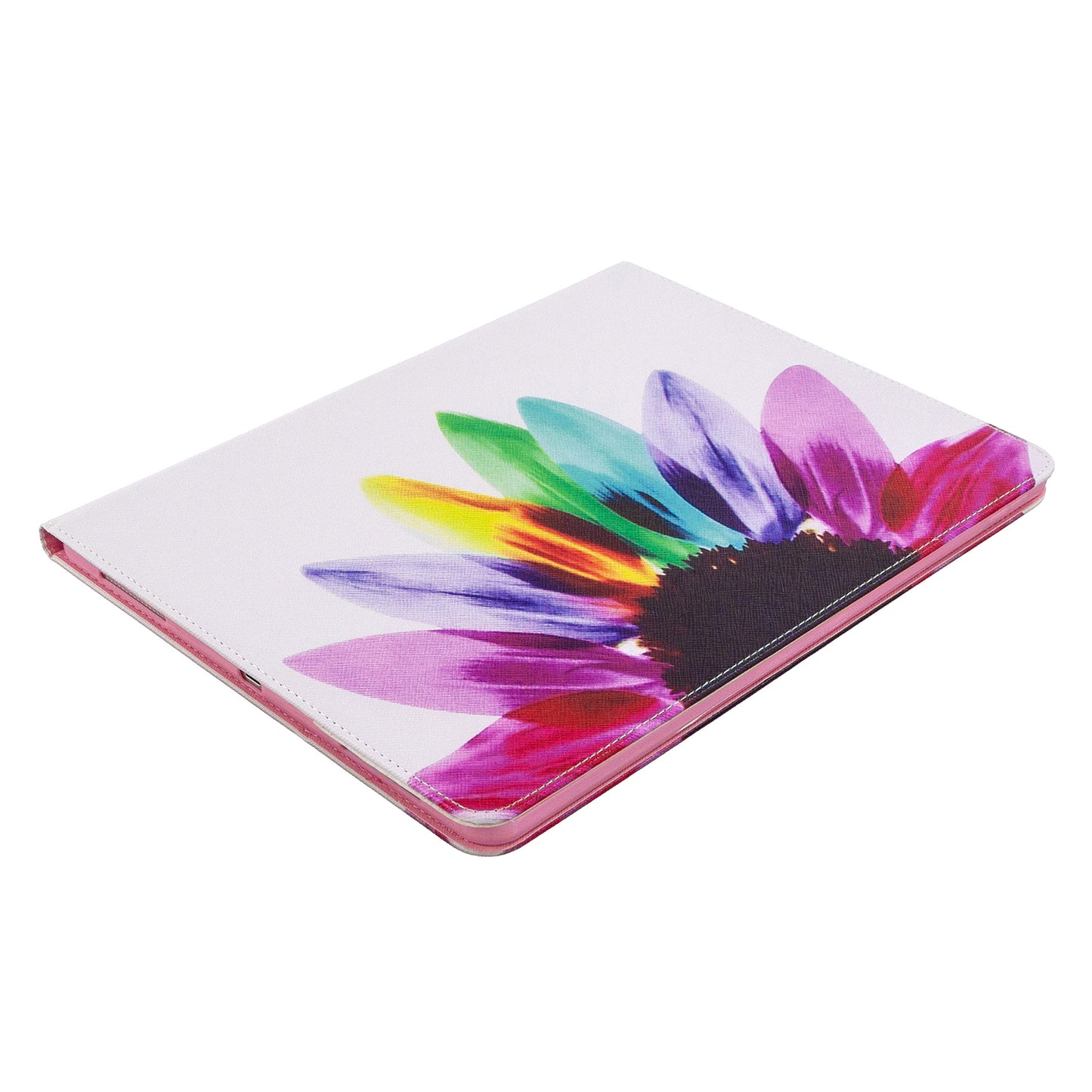 Printing Surface Leather Wallet Stand Case for iPad Pro 12.9-inch (2020)