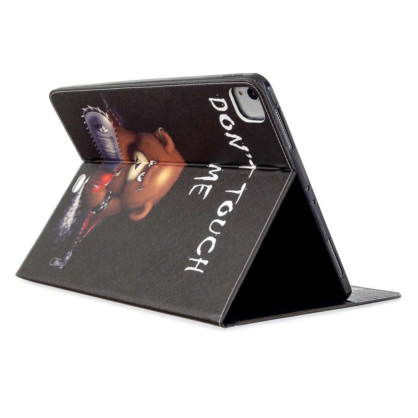 Printing Surface Leather Wallet Stand Case for iPad Pro 12.9-inch (2020)