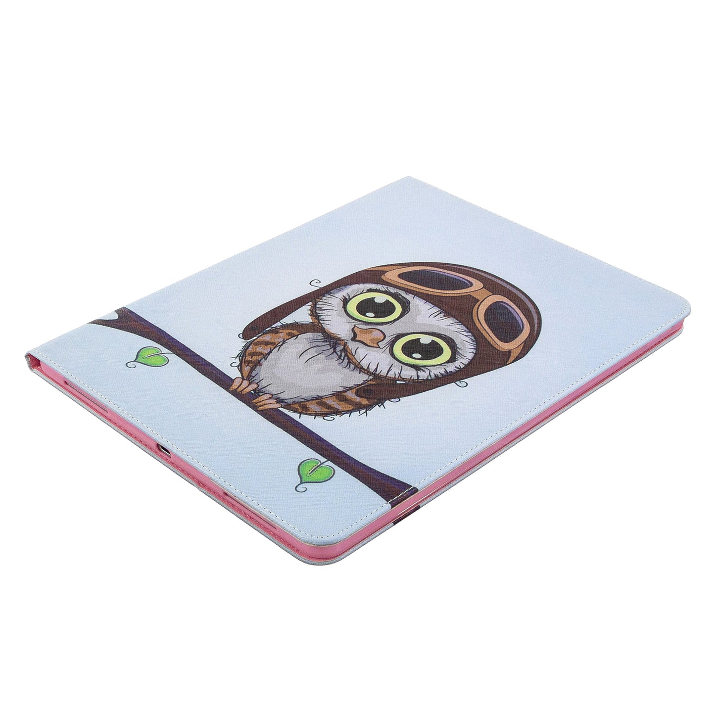 Printing Surface Leather Wallet Stand Case for iPad Pro 12.9-inch (2020)