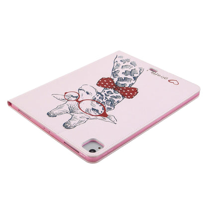 Printing Surface Leather Wallet Stand Case for iPad Pro 12.9-inch (2020)