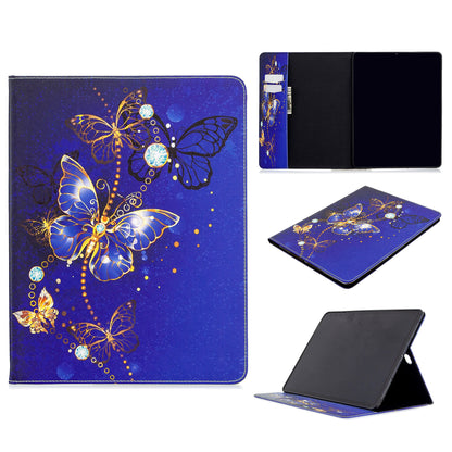 Printing Surface Leather Wallet Stand Case for iPad Pro 12.9-inch (2020)