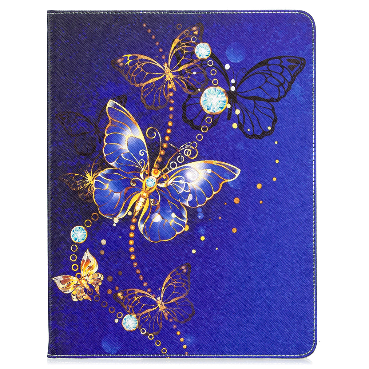 Printing Surface Leather Wallet Stand Case for iPad Pro 12.9-inch (2020)